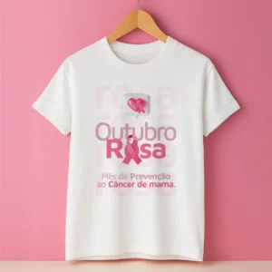 Camiseta Outubro Rosa