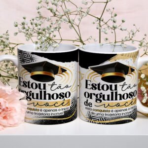 Caneca Formatura 2025 (Orgulhoso)