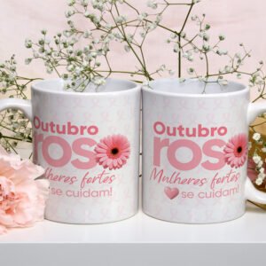 Caneca Outubro Rosa