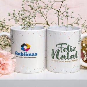 Caneca Natal Corporativa 2025