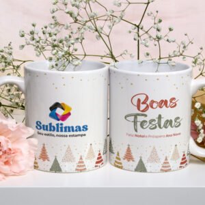 Caneca Natal Corporativa 2025