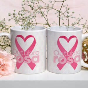 Caneca Outubro Rosa