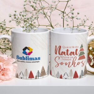 Caneca Natal Corporativa 2025