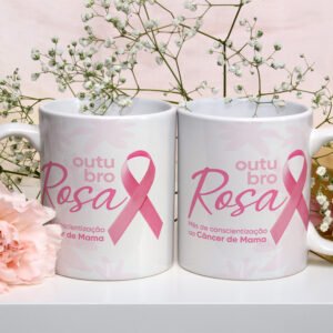 Caneca Outubro Rosa