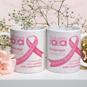 Caneca Outubro Rosa