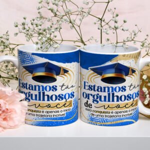 Caneca Formatura 2025 (Orgulhosos)