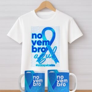 Kit Novembro Azul (Camisa + Caneca)