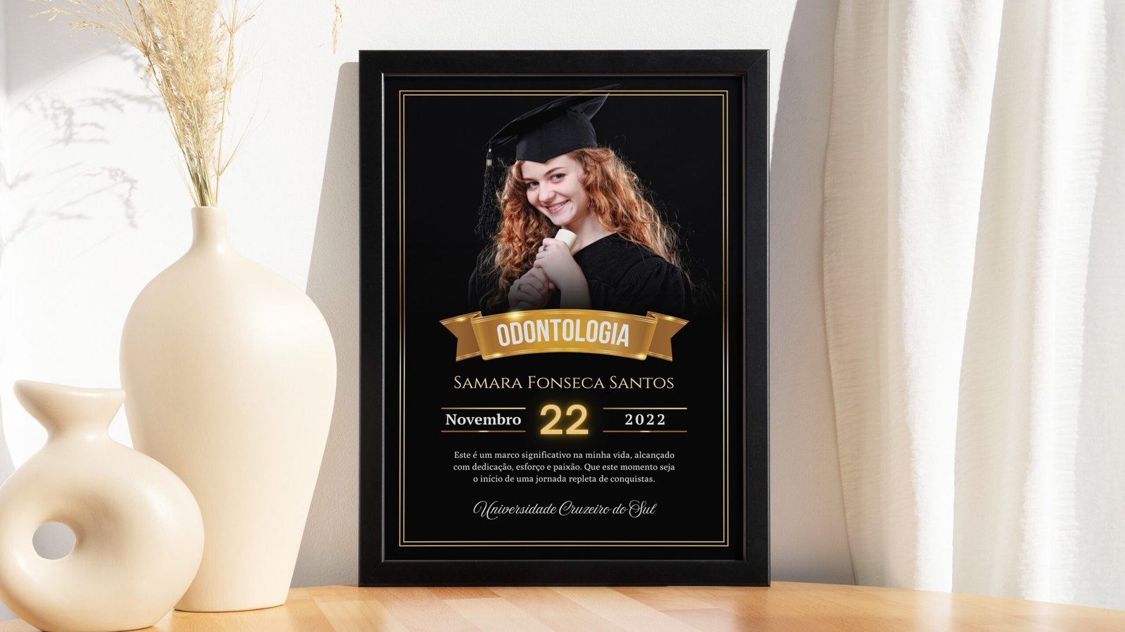Graduação 001 (CV) Preta 01