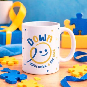 Caneca Inclusão – Síndrome de Down 2026