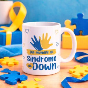 Caneca Inclusão – Síndrome de Down 2026
